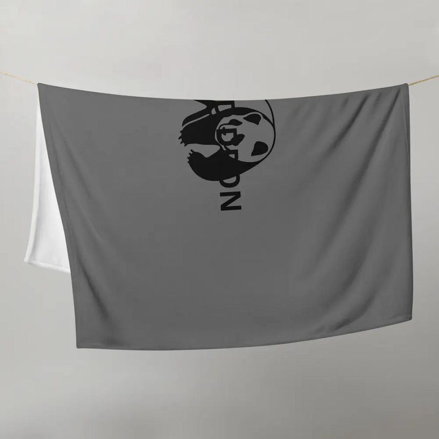 Restful Panda Throw Blanket product image (21)