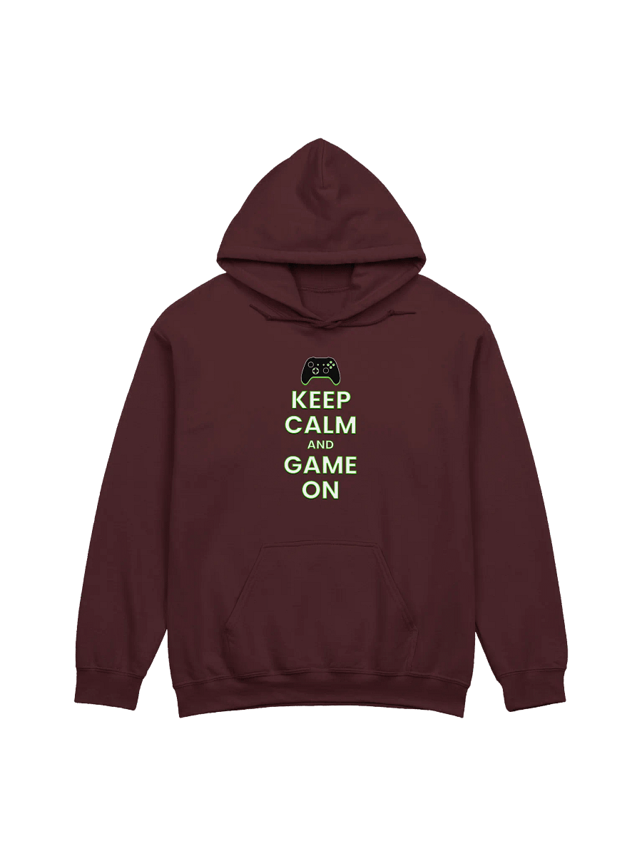 KEEP CALM AND GAME ON XB HOODIE product image (1)