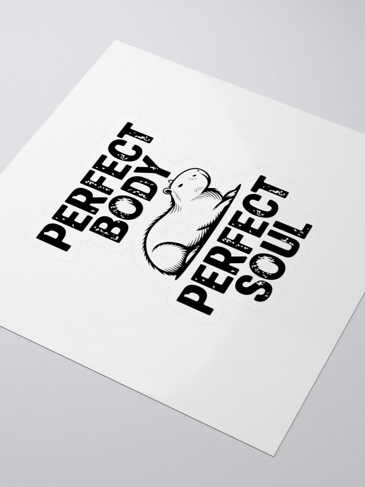Perfect Body Perfect Soul - Kiss Cut Stickers product image (3)