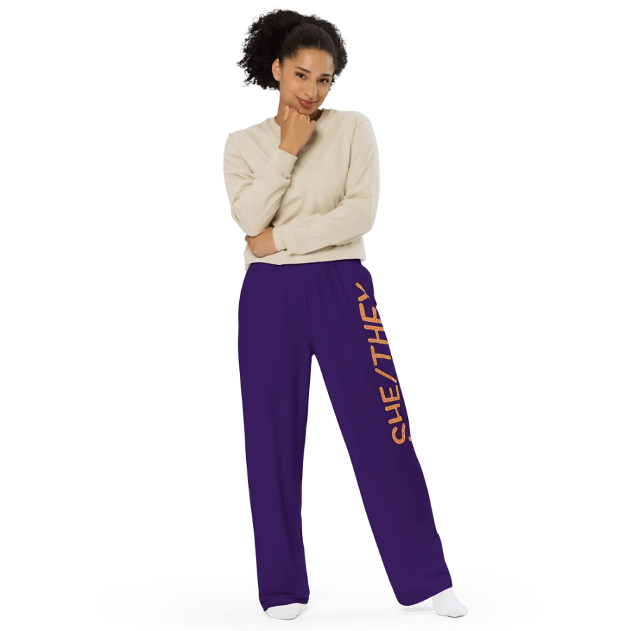 SHE/THEY Pronoun Pants product image (11)