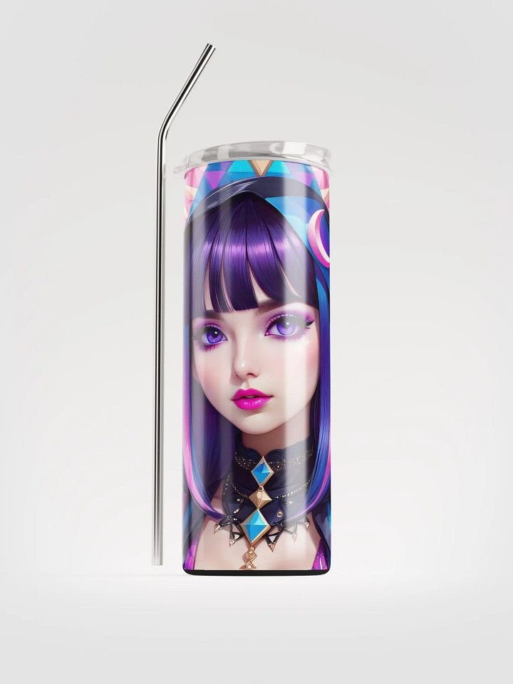 Mystic Girl 20 oz Skinny Stainless Steel Tumbler - v1 product image (1)