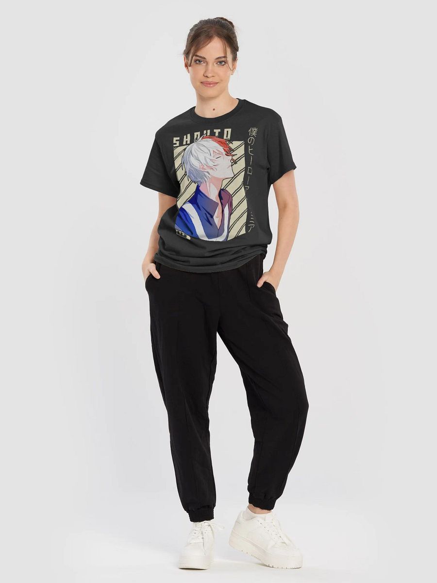 My Hero Academia Shoto Todoroki Dual Power T-Shirt – Gildan Heavyweight product image (2)