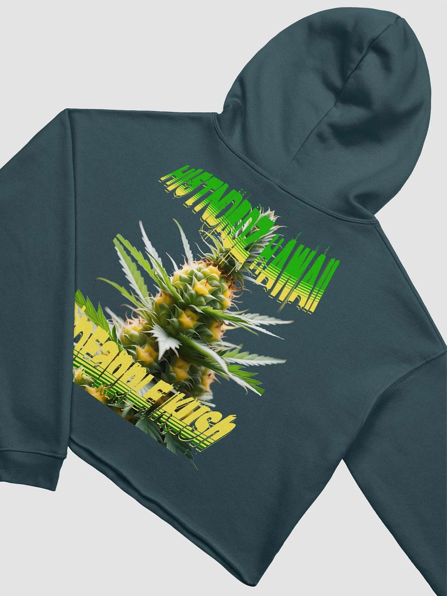 HI5TNDRDZ Pineapple Kush Strain Crop Hoodie product image (4)