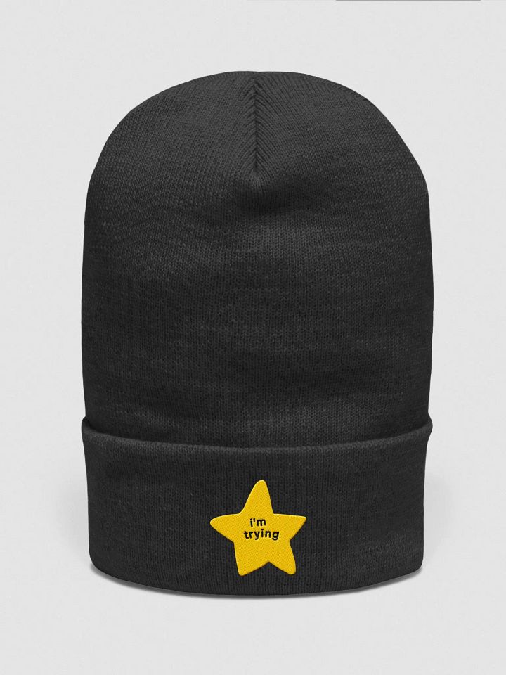 i'm trying beanie product image (1)