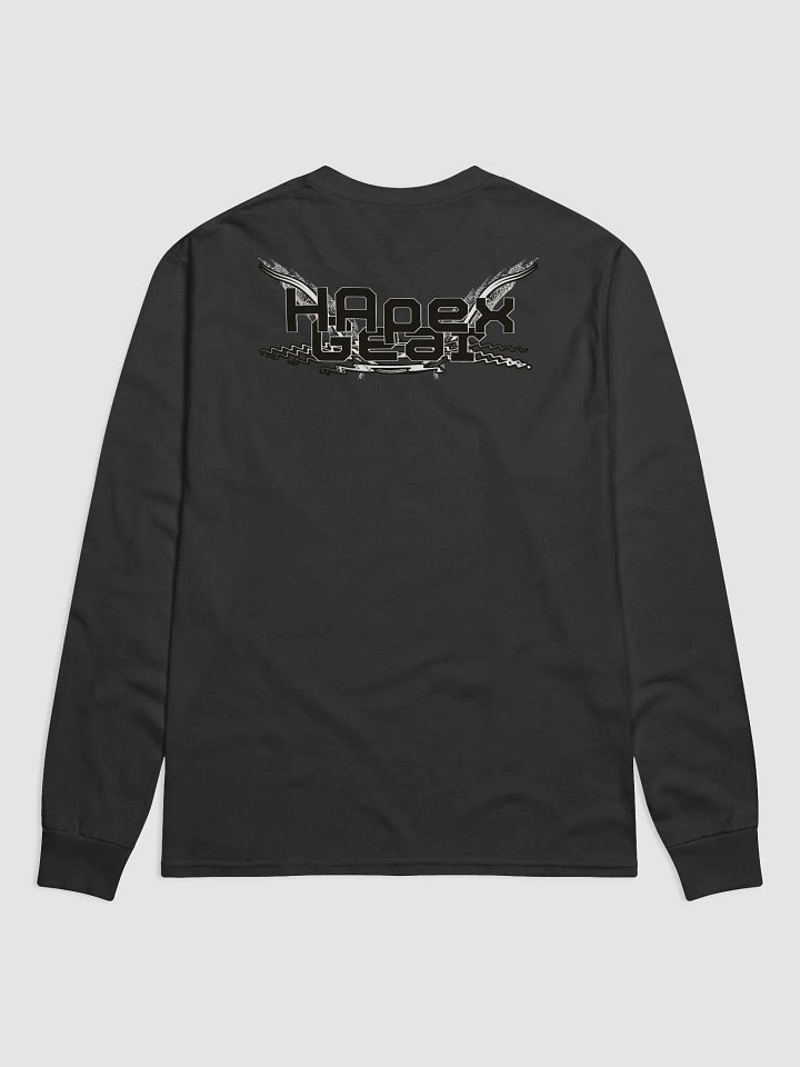 Long Sleeve Shirt - Black HApex Gear White Logo product image (1)