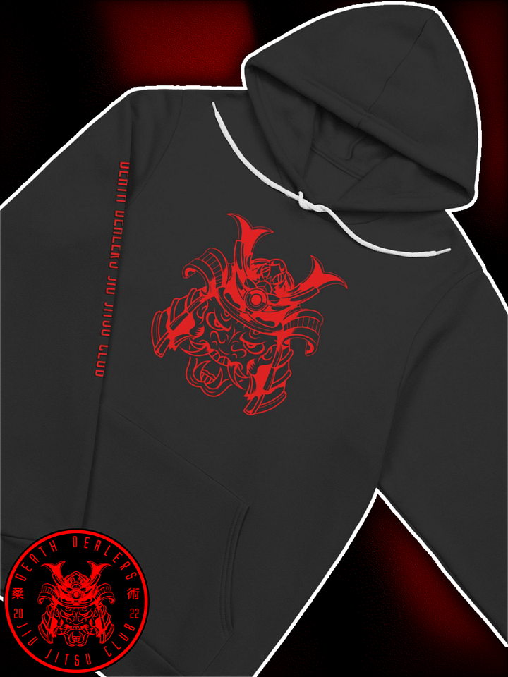 Death Dealers - Deluxe Logo Hoodie (Black and Red) product image (1)