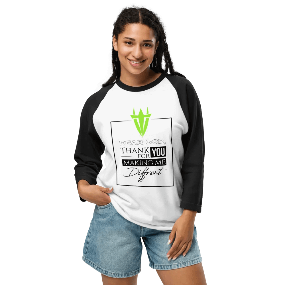 Jersey Raglan Tee: Dear God product image (8)