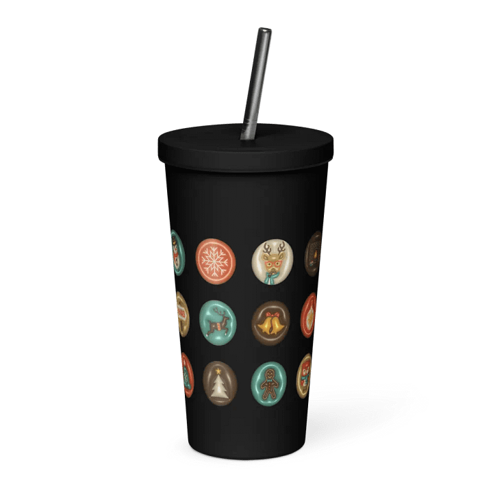 Christmas Charms Stainless Steel Tumbler product image (2)