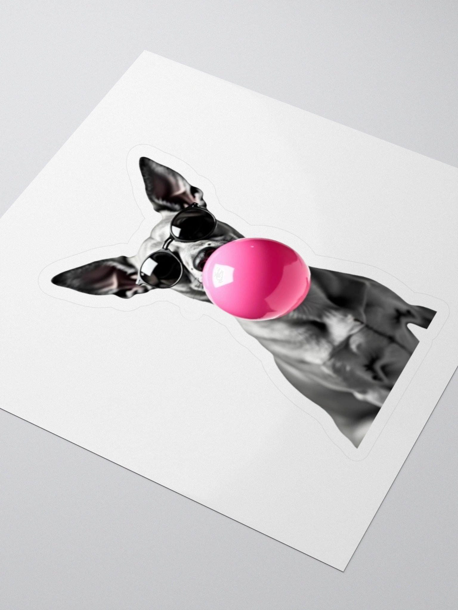 Bubblegum Potcake Sticker product image (3)