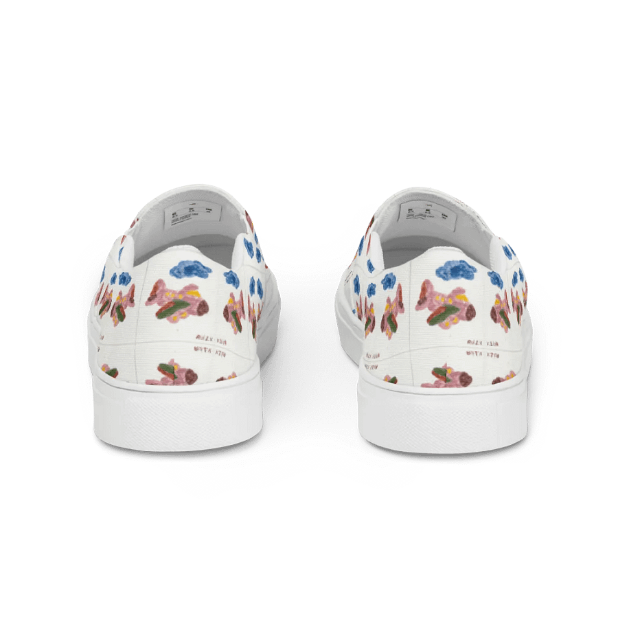 Kid Airplane (Men's Slip-On Canvas Shoes) product image (5)