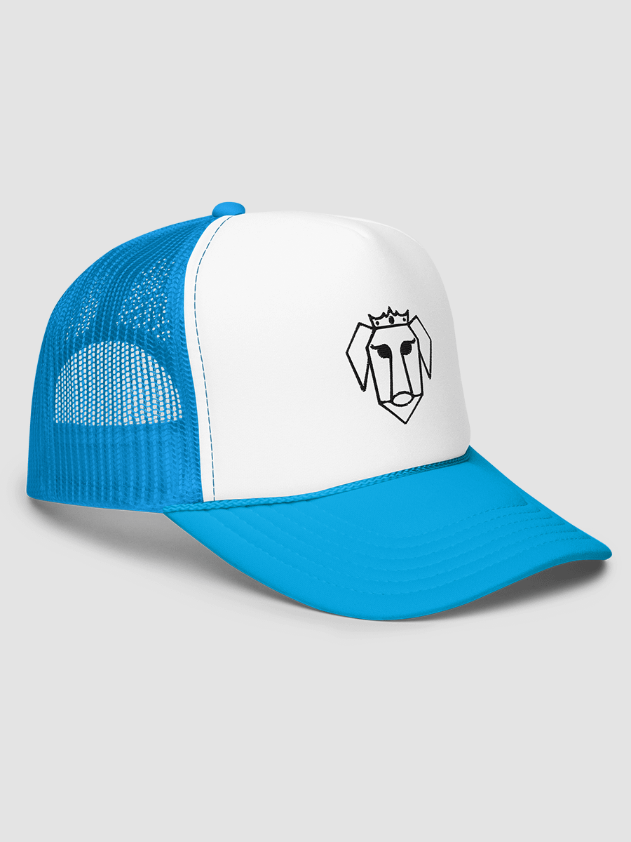 Liz XP Black Xena Logo Otto Foam Trucker Hat product image (7)