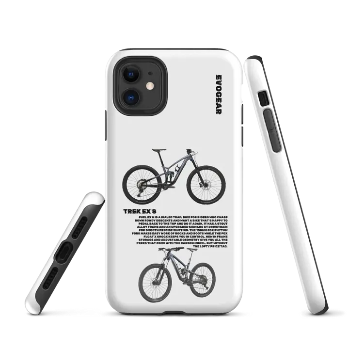 White Ex 8 Gen 6 iPhone Case product image (1)