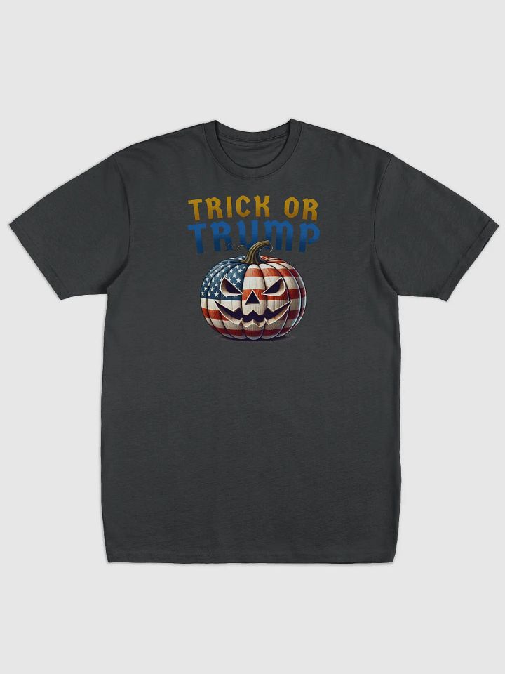 Trick or Trump Black Halloween Tshirt product image (1)
