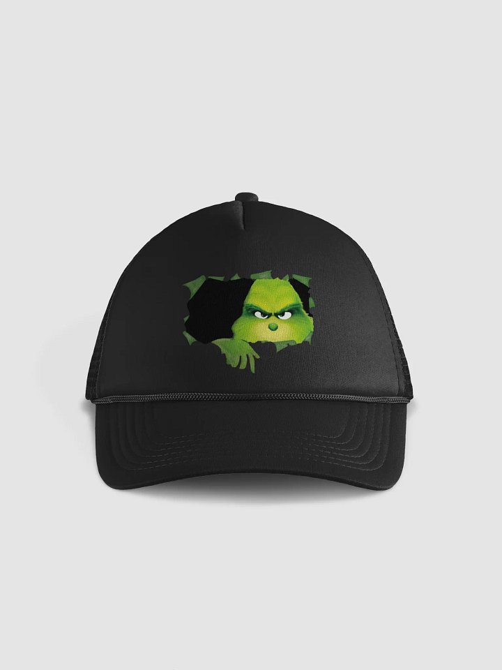 Mischievous Grinch Peek-a-Boo Cap product image (1)