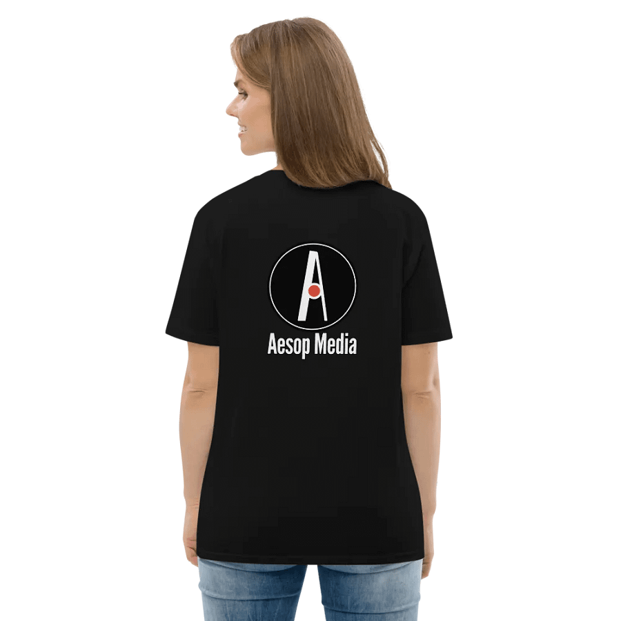 Aesop Media T-Shirt (black organic cotton) product image (7)