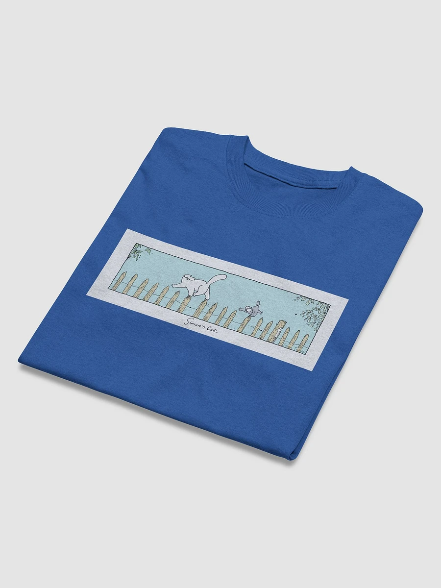 On the Fence Comic Royal Blue T-Shirt product image (3)