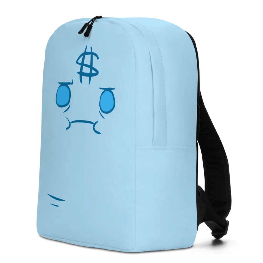 Blue Money Ghost Backpack product image (11)