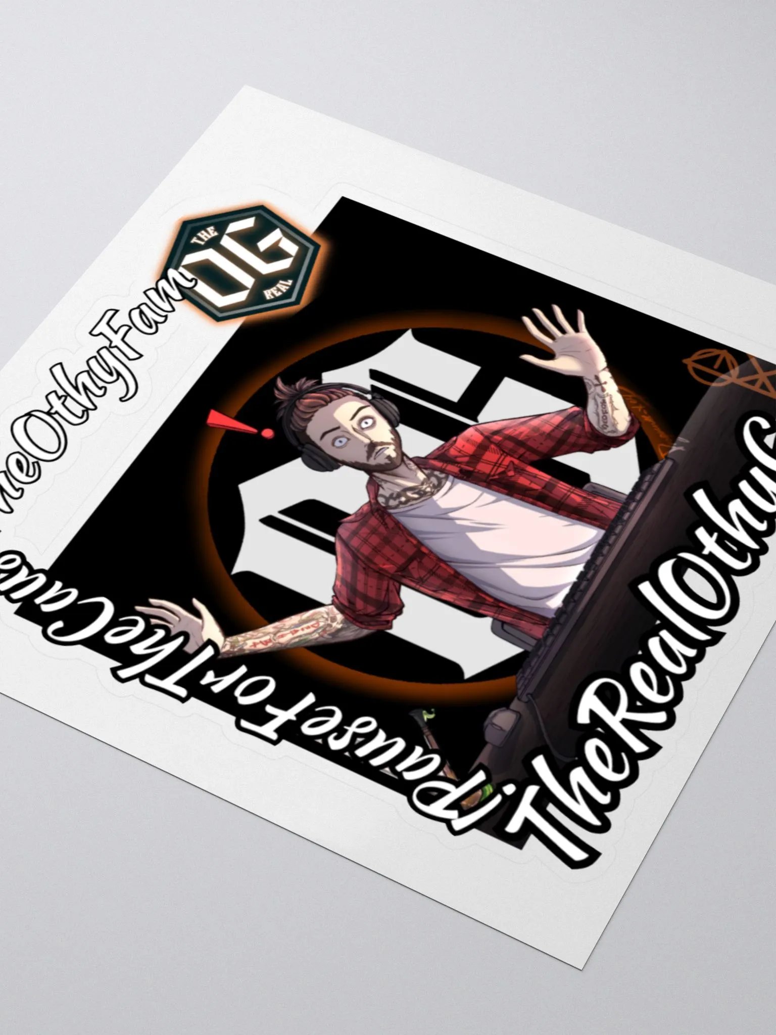TheRealOthyGee Kiss Cut Stickers product image (3)