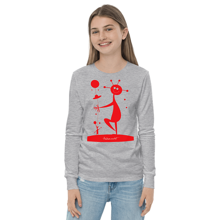 Bella+Canvas Youth Long Sleeve T-Shirt product image (2)