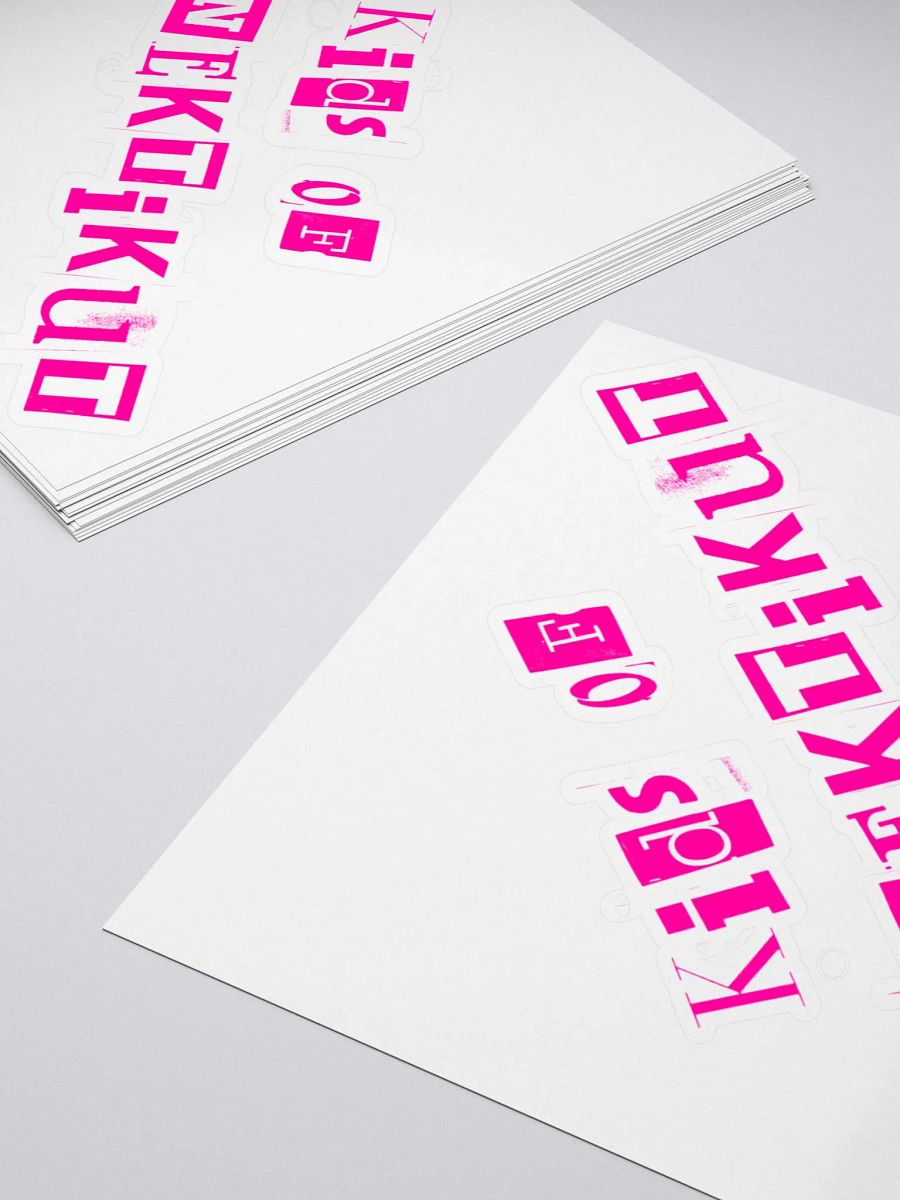 Pink Name Sticker product image (12)