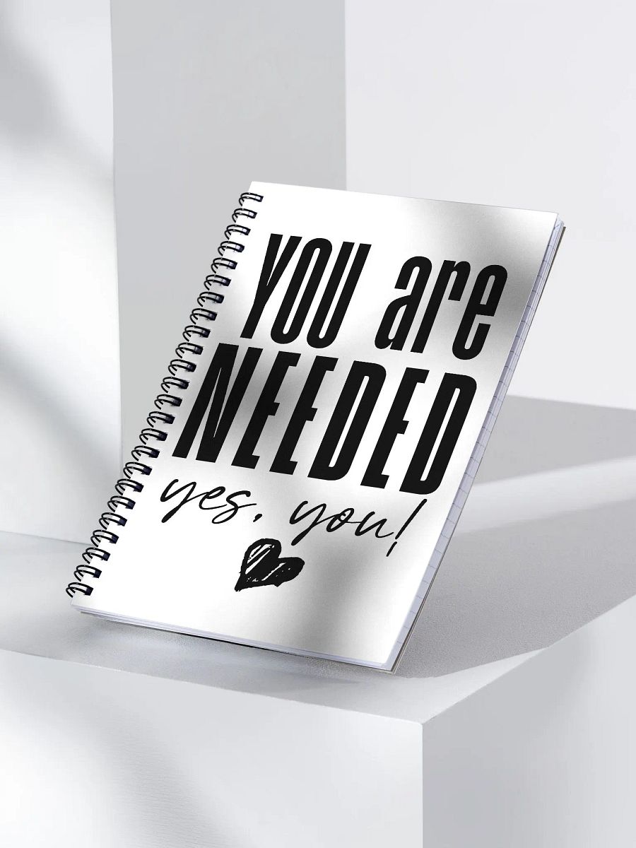 You are Needed Spiral Notebook product image (3)