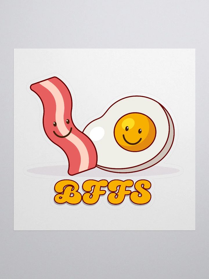 BFFs Egg and Bacon Sticker product image (1)