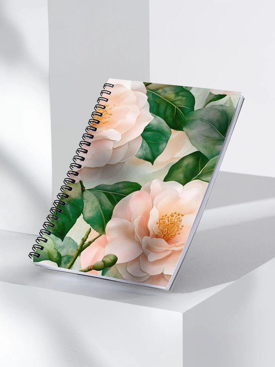 Camellia Spiral Notebook product image (3)
