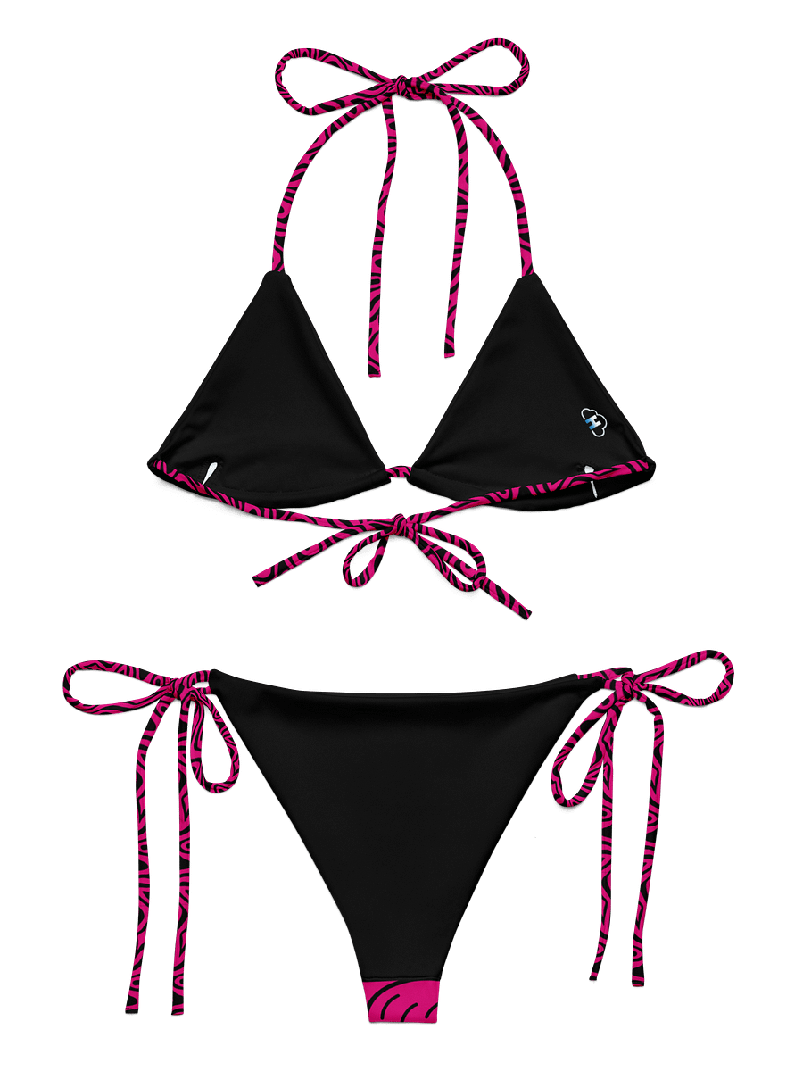 Wild pink-Recycled String Bikini product image (2)