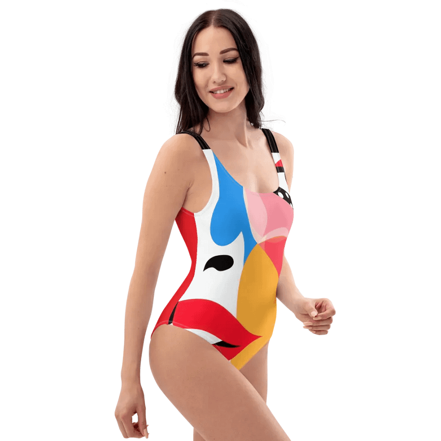 Abstract Vivid Expression All-Over Swimsuit product image (3)