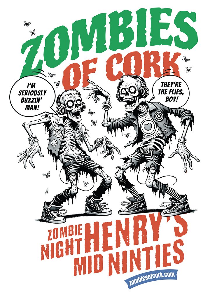 Zombie Ravers Poster (Digital Download) product image (2)