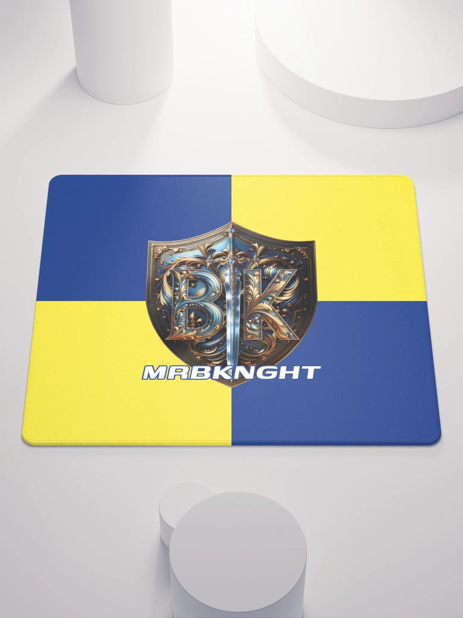 MrBKnght Banner Desk Mat product image (1)