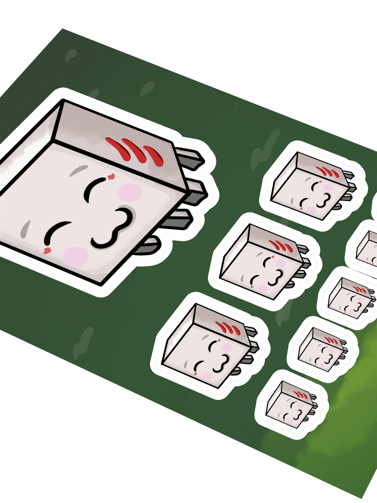 Happy Ghast - Kiss Cut Sticker Sheet product image (6)