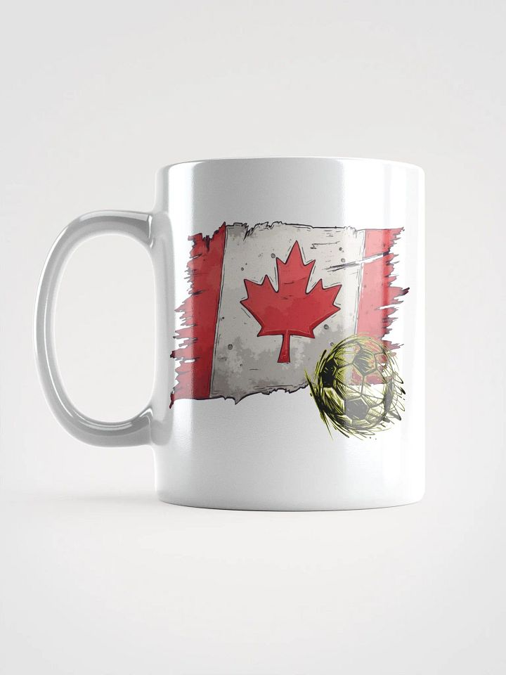 Canada Flag Soccer Football Mug product image (1)