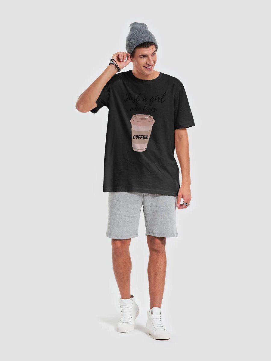 Just a Girl who Loves Coffee Bella+Canvas Supersoft T-Shirt product image (58)