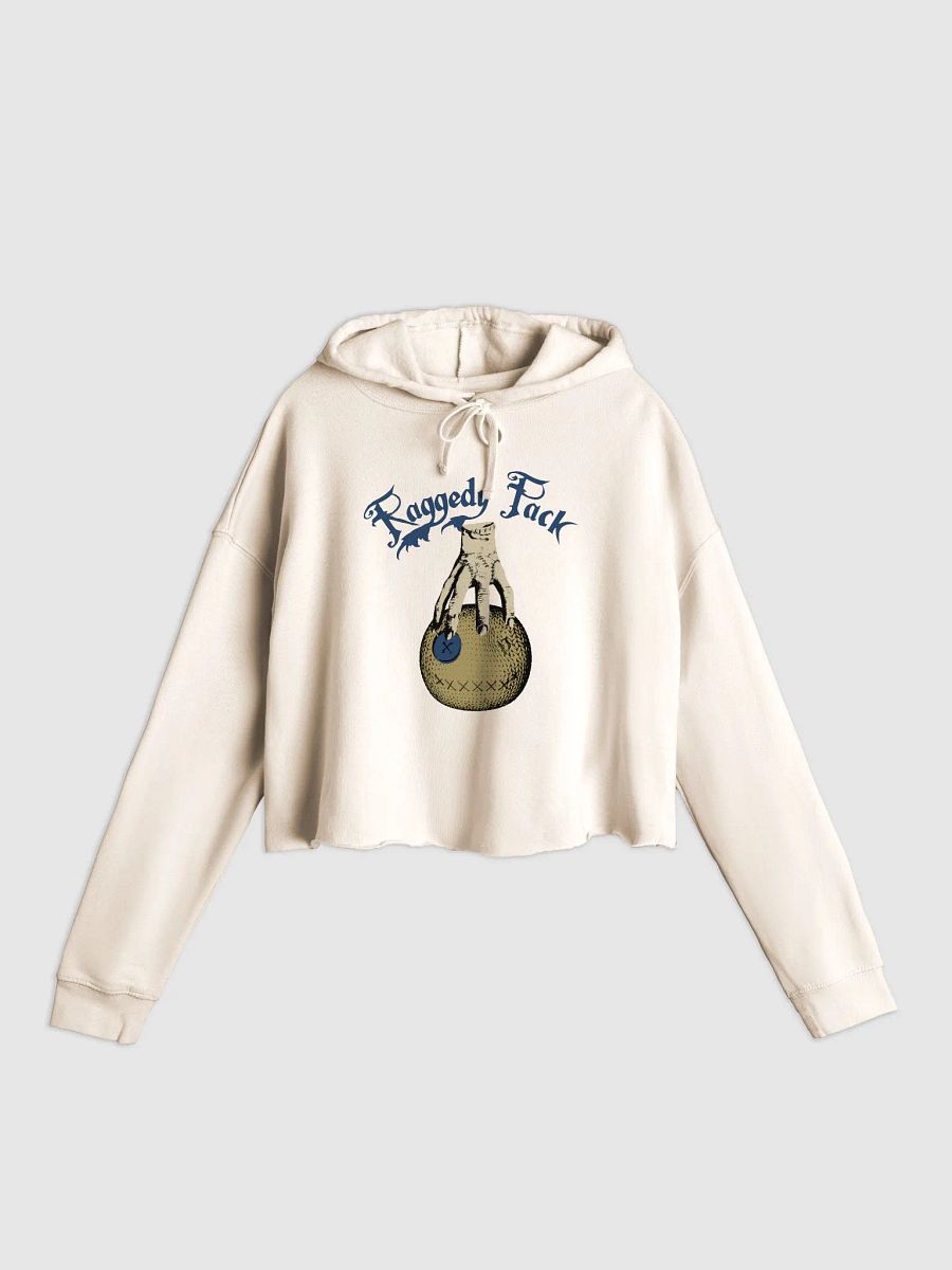Blue Hand Cropped Hoodie product image (1)