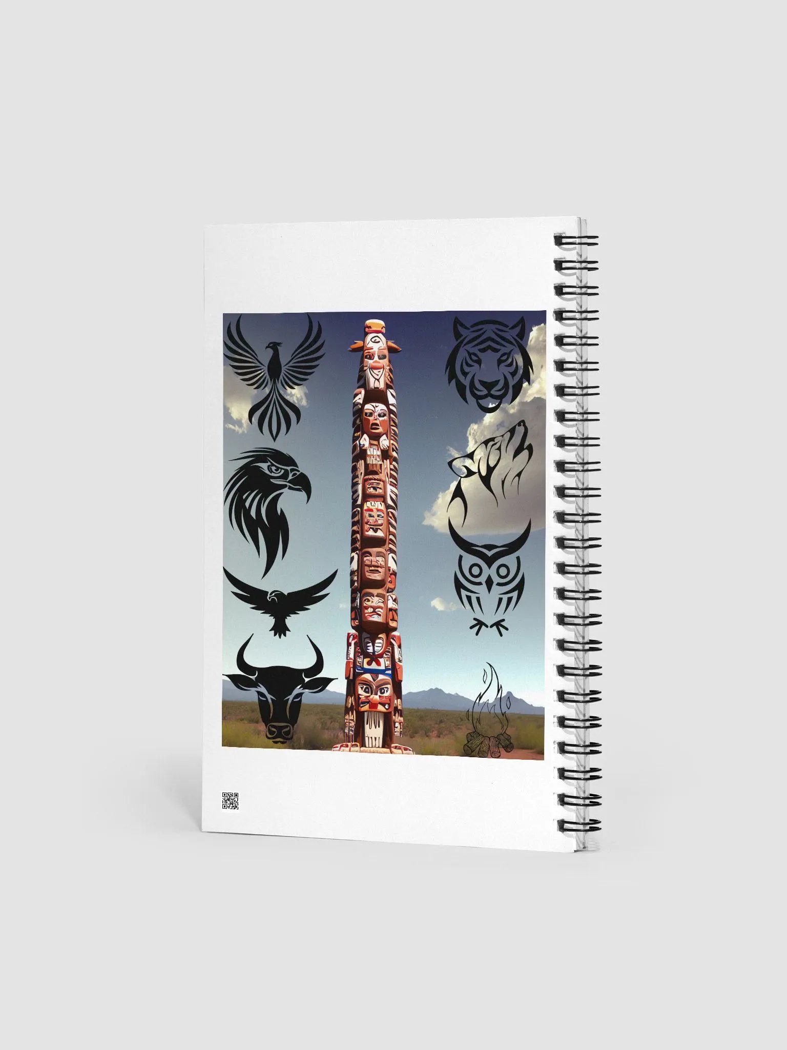 Totem Tale Spiral Notebook product image (2)