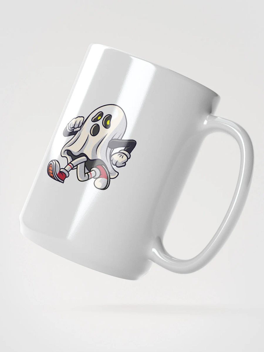 Sneaker Ghost Run White Glossy Mug product image (2)