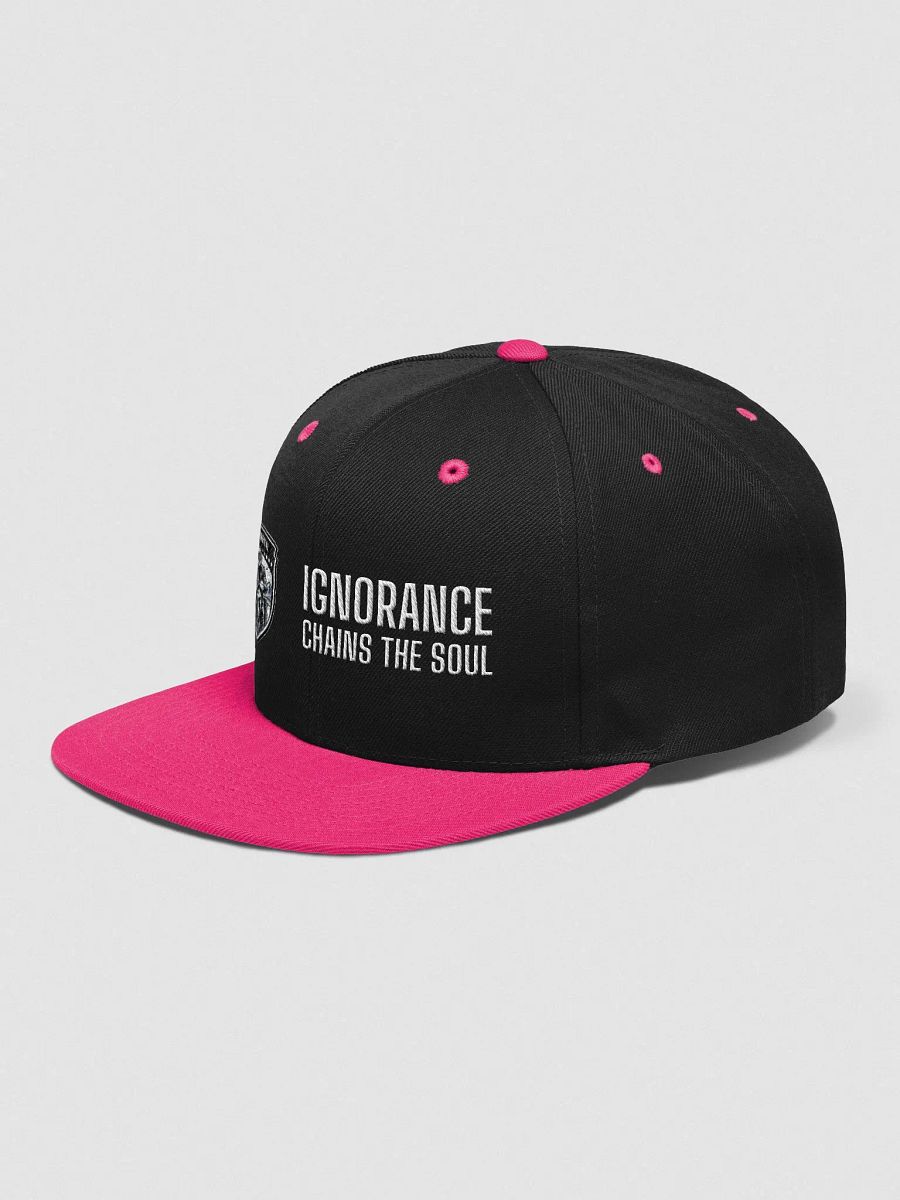 Cross Continental Adventure Snapback Cap | Ignorance chains the soul product image (3)