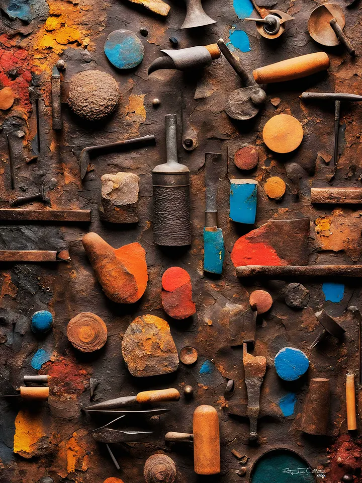 Rustic Wall Decor | Unique Rusty Iron Artwork | Modern Home Decor product image (1)