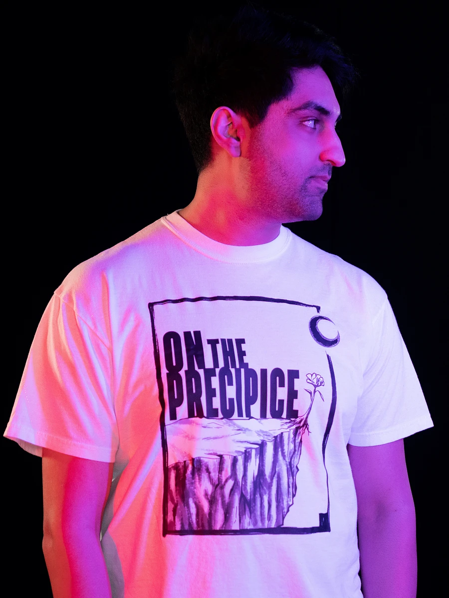 On The Precipice White T-Shirt product image (2)