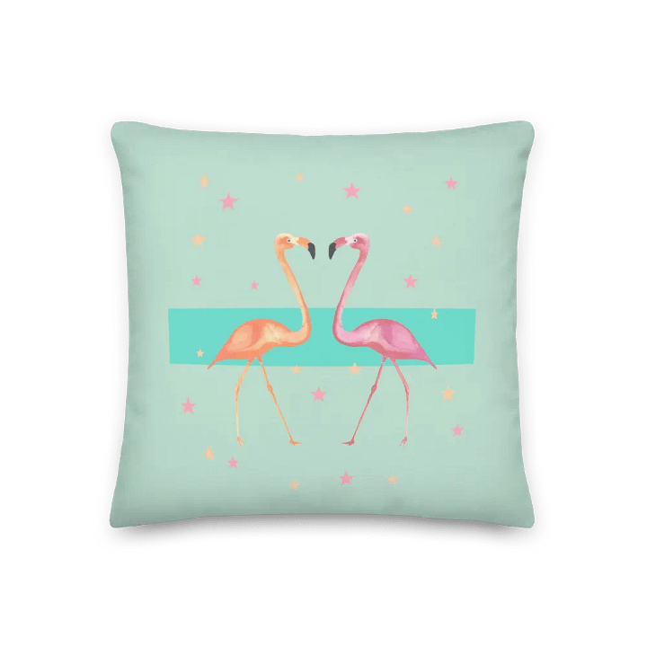 Flamboyant Flamingos Premium Pillow product image (1)