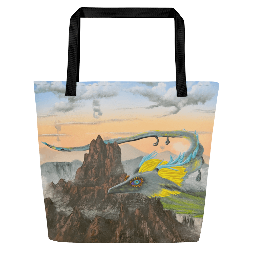 Light Dragon Tote Bag product image (1)