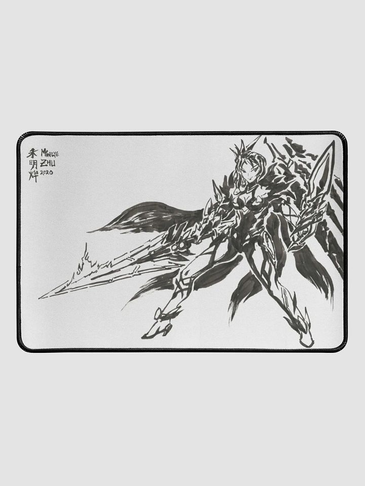 Vermillion Knight Himeko Ink Deskmat 12x18 product image (1)