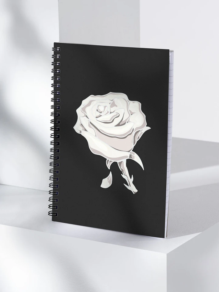 Fallen Rose Spiral Notebook product image (1)