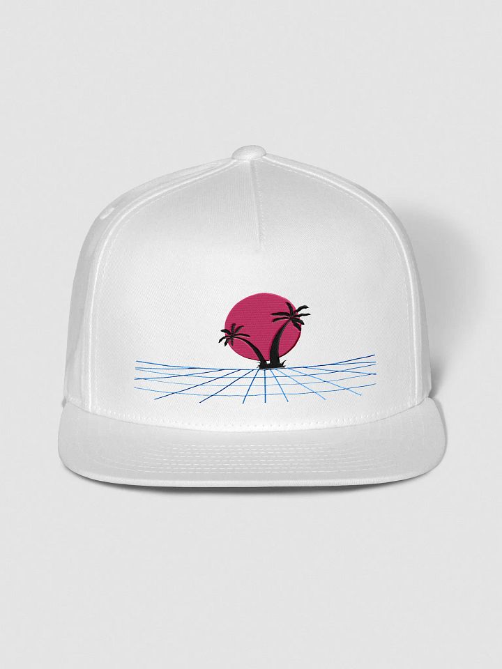 Sunset Silhouette Snapback Cap product image (1)