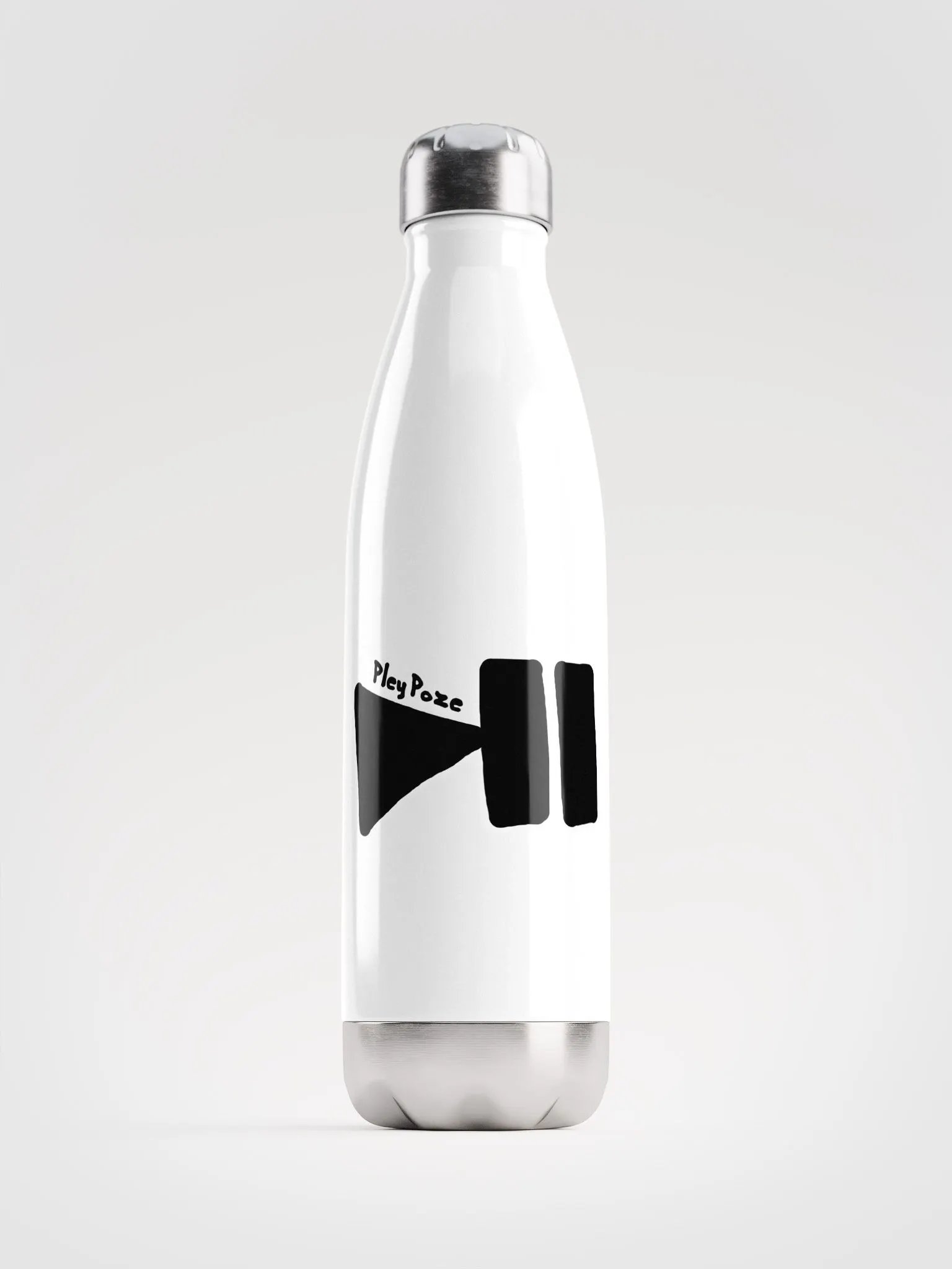 Water Bottle Dark Design - PleyPoze product image (1)
