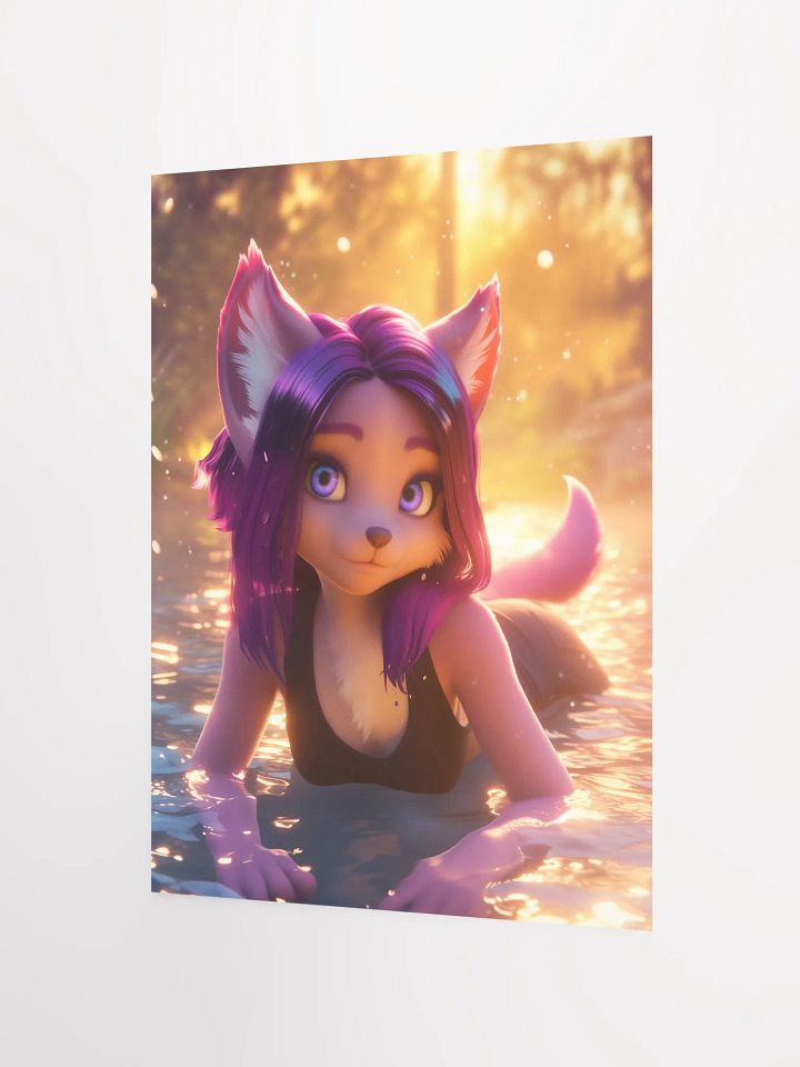 Golden Hour Fox Beauty Poster product image (4)