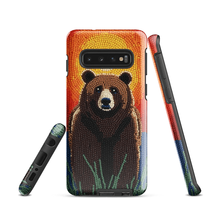 Bear in Sunset Samsung Tough Case product image (2)