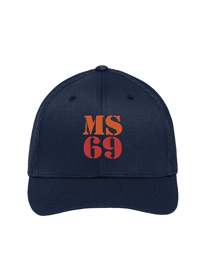 MS69 - Flexfit Trucker Hat Orange/Red product image (1)
