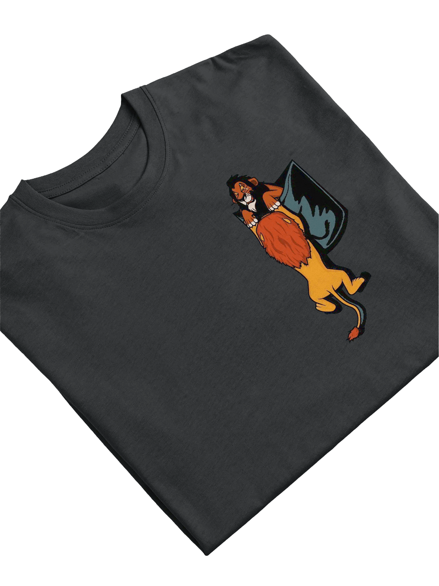 Lion Cliff Betrayal T Shirt – Funny Cartoon Twist – Iconic Scene Parody – Sarcastic Pop Culture Fashion product image (9)